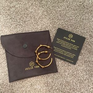 Julie Vos Colette Pearl hoop